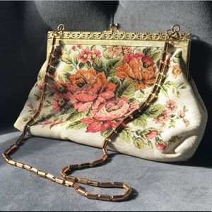Vintage Floral Handbag